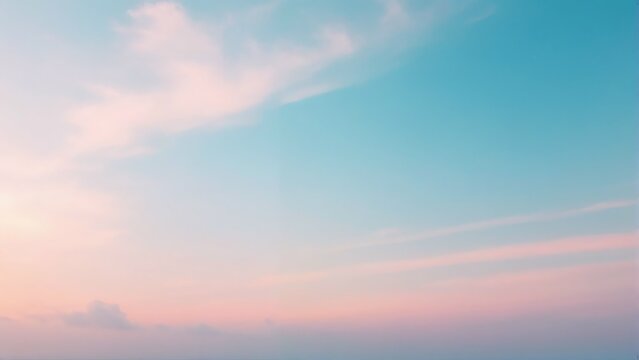Pastel sky background wallpaper aesthetic pink blue gradient cloudscape heavenly serene calm skybox