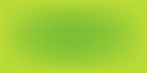 Dots halftone green color pattern gradient texture with technology digital background. eps 10