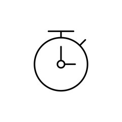Stopwatch Icon for Time Tracking