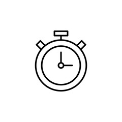 Stopwatch Icon for Time Tracking