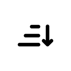 Sort Descending Icon for Data Table