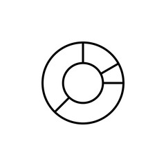 Chart Pie Icon for Data Presentation