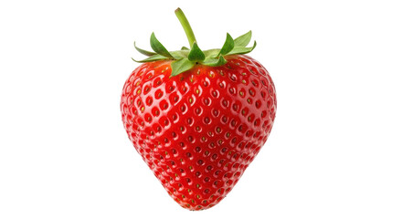 Isolated Fresh Strawberry