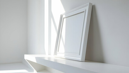 empty room with door and window
