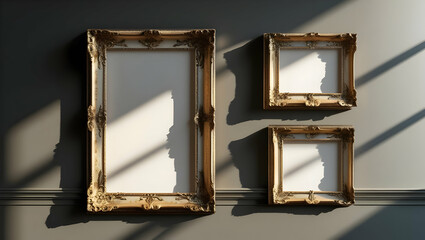 picture frame on the wall