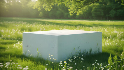 green grass in the grass