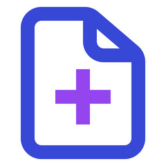 Obraz premium file two tone icon set