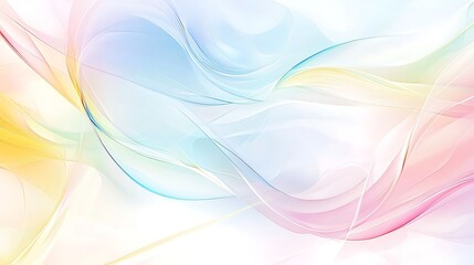 Abstract pastel flowing lines (3)