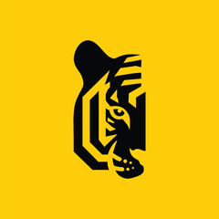 vector illustration of international tiger day.