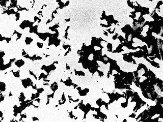 Abstract black and white texture depicting a chaotic pattern resembling natural forms on a light background
