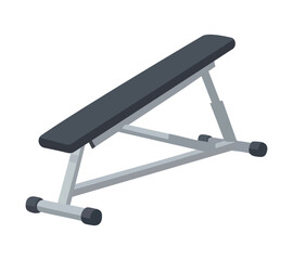 An adjustable incline weight bench for home or gym workouts, essential equipment for strength training and fitness routines