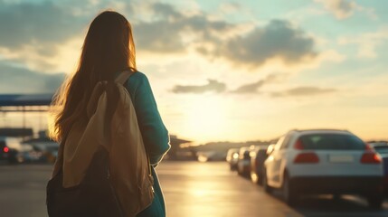 Reliable car rental options for travelers, showcasing clean and well-maintained vehicles, easy online reservations