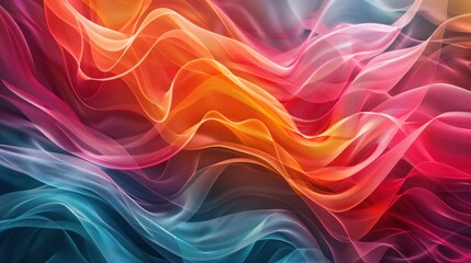 Obraz premium Multiple abstract backgrounds with wavy designs stock photo --ar 16:9 --raw --v 6 Job ID: bc2338f9-6353-46df-b7dd-576a1428f568