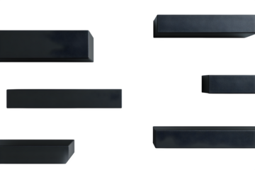 Adorable pink wool baby booties with knitted cuffs, clean layout and shadows, front view, isolated on transparent background