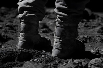 Grayscale abstract structures