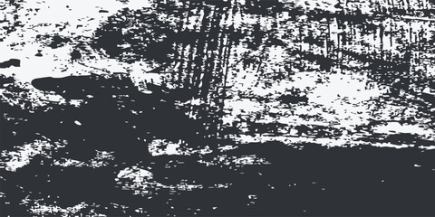 Black and white grunge. Distress overlay texture. Abstract surface dust and rough dirty wall background concept. Worn, torn, modern arts