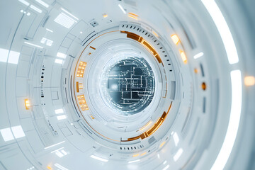 Obraz premium Microscopic biological image