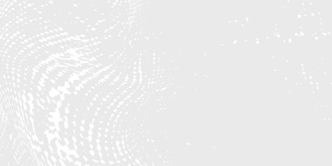 Dot white gray wave light technology texture background. Abstract big data digital concept modern background