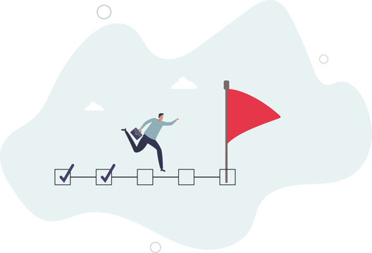 Project management, task tracking or work progress, tracking finish or completed tasks, planning or productivity concept.human life.