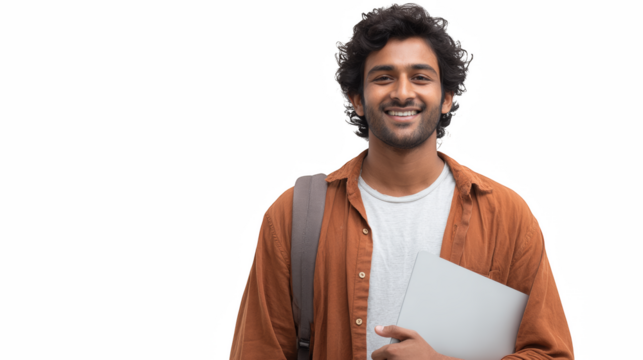 portrait of a young man with dreadlocks