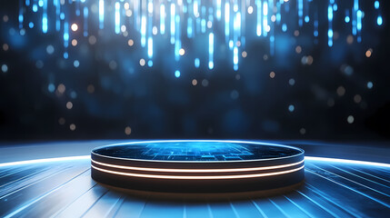 Futuristic Technology Showcase Platform