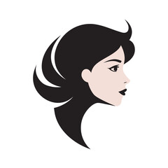 Side Angle Woman Eye Profile Silhouette