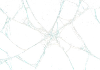 Transparent Cracked Glass Texture, broken window glass, transparent shatter, shatter texture, broken glass on transparent.