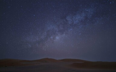 Naklejka premium night sky with stars