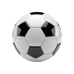 soccer ball isolated on white