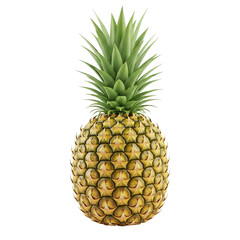 pineapple isolated on white