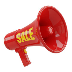 megaphone isolated on white background