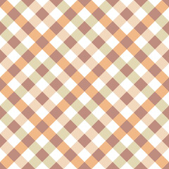 Seamless gingham plaid pattern background.