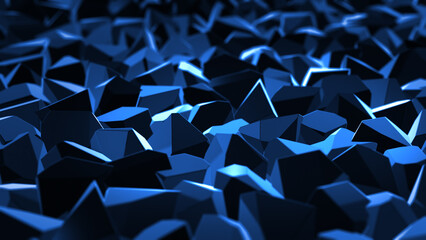 Abstract 3D cube surface pattern