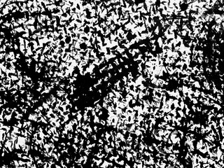 Dynamic black and white abstract pattern showcasing intricate textures and shapes formed by...