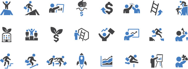 Finance & Money Icon Set – Dollar, Payment, Money Transfer, Savings, Banking, Wallet, Budget, Finance App, Wealth, Currency