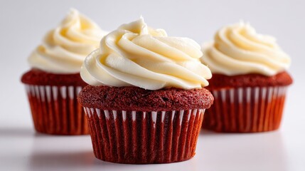 cupcake with icing and sprinkles