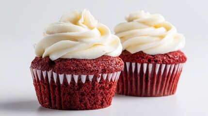 cupcake on white background