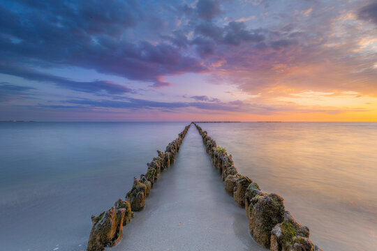 IJsselmeer at Sunset