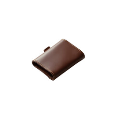 Elegant Brown Leather Wallet - Compact and Stylish Design