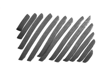 rectangular hand drawn marker shape background made of lines texture isolated on white or...