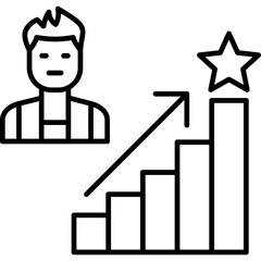 Ladder Icon Vector Element