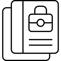 Book Icon Vector Element