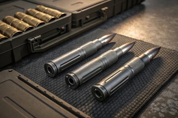 High-Quality Military Equipment with Precision Munitions and Tactical Accessories