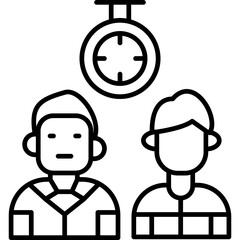 Deadline Icon Vector Element