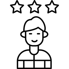 Rating Icon Vector Element