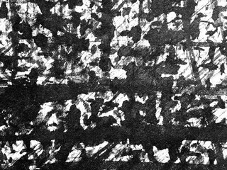 Abstract black and white textured design showcasing contrasts and patterns in a dynamic arrangement