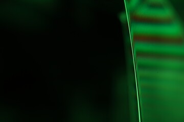 Green liquid surface, phenomenal structure, green oils on a dark background, colourful abstract, surrealistic art, line of light