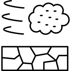 Pollution Icon Vector Element