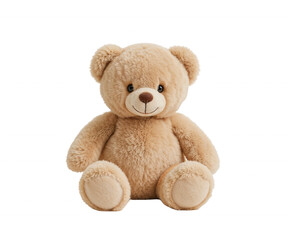 Obraz premium Charming Plush Teddy Bear with a Soft Focus for Children's Decor and Collectibles, A Classic Symbol of Childhood Comfort