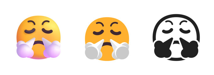 Face Blowing a Kiss Icon
